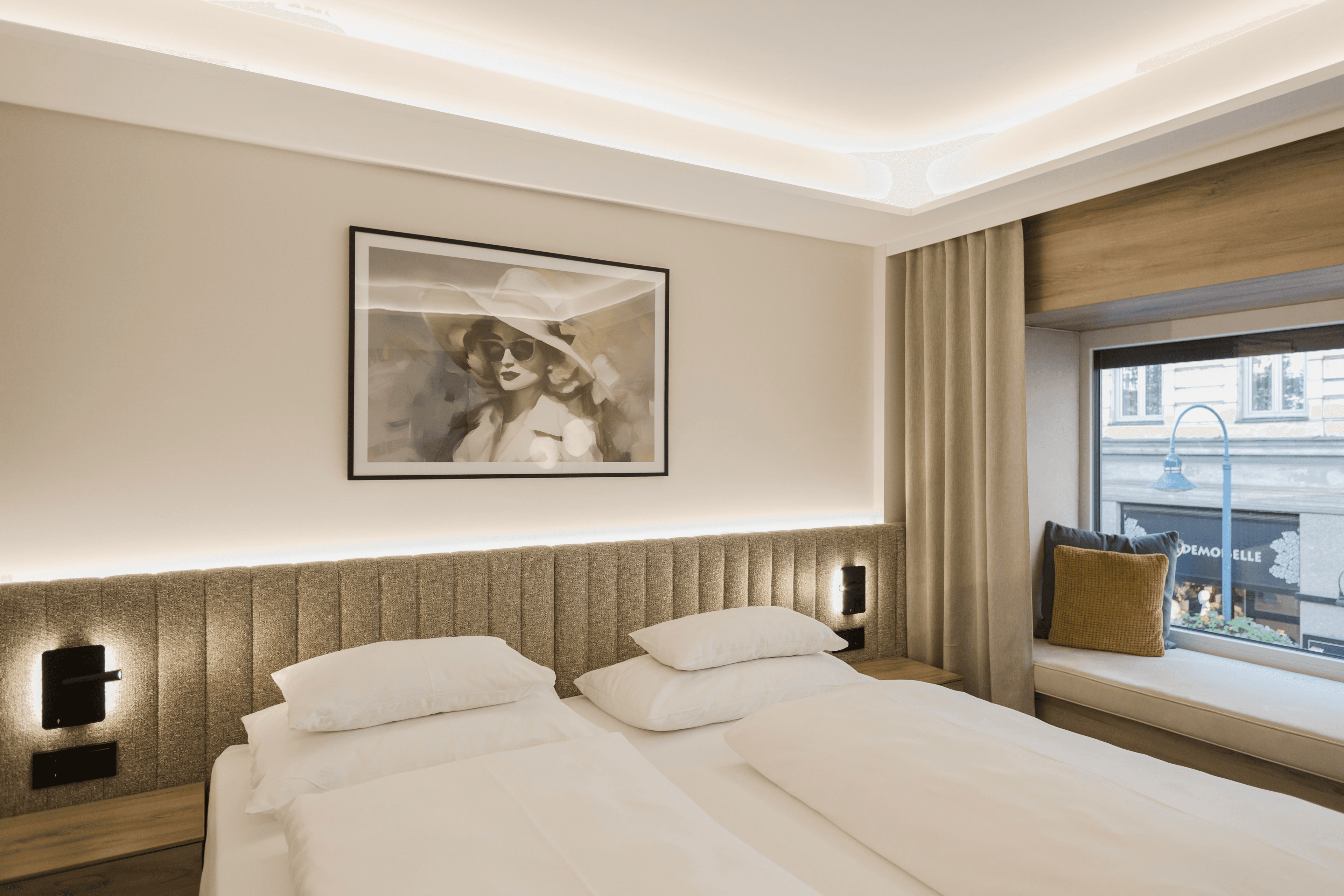 Hotelzimmer der Sine Hospitality Group